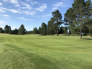 Golf Up North NMU Golf Course Greens Approach