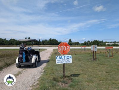 Drummond Island Golf Club Airport Crossing Runway