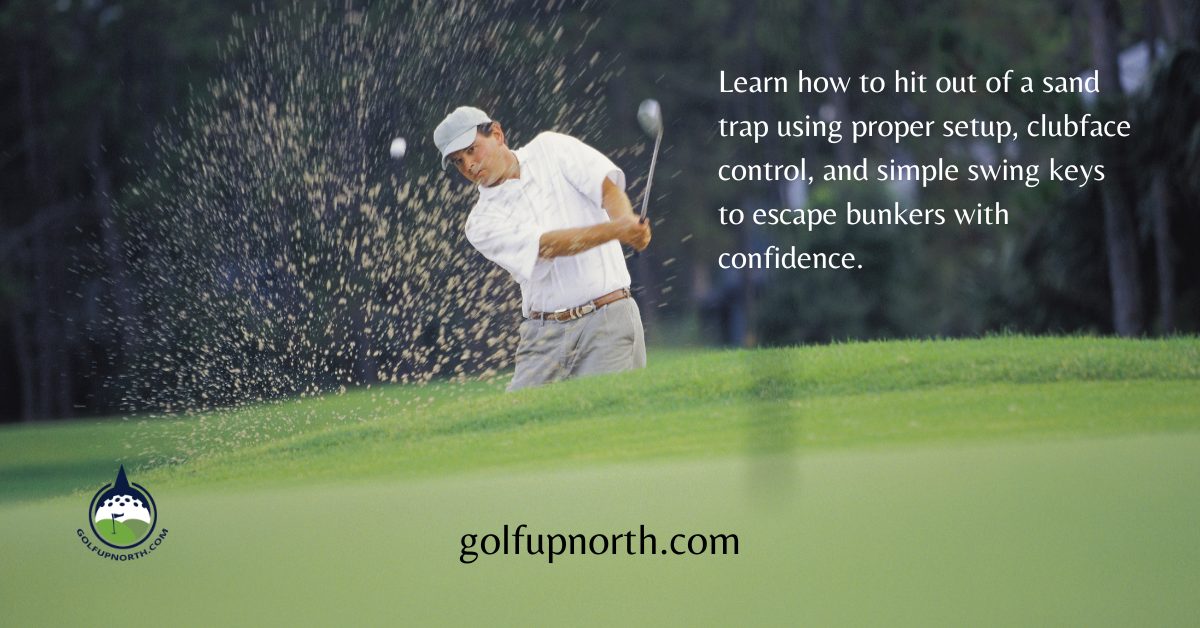 Learn how to hit out of a sand trap using proper setup, clubface control, and simple swing keys to escape bunkers with confidence.