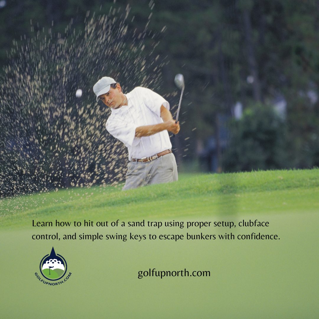 Learn how to hit out of a sand trap using proper setup, clubface control, and simple swing keys to escape bunkers with confidence.