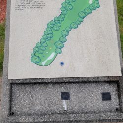 The Loon Golf Resort - The Ridge Golf Course Hole 1 Par 4 Sign