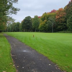 The Loon Golf Resort - The Ridge Hole 11 Par 5 view from fairway