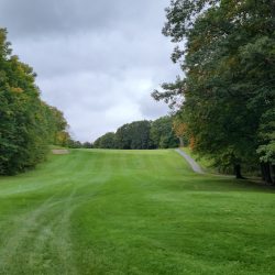 The Loon Golf Resort - The Ridge Golf Course Hole 6 Par 4 view from tee box