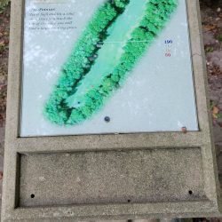 The Loon Golf Resort - The Ridge Golf Course Hole 6 Par 4 sign