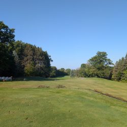 Evergreen Resort Spruce Course Hole 1