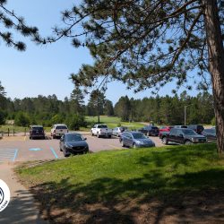 Northern Michigan University Golf Course Parking Lot
