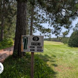 Northern Michigan University Golf Course Hole 9