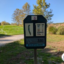 Salt Creek Golf Retreat Nashville Indiana Hole 6